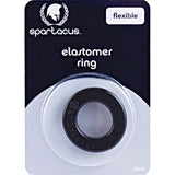 Spartacus Elastomer Cock Ring, Metro Black