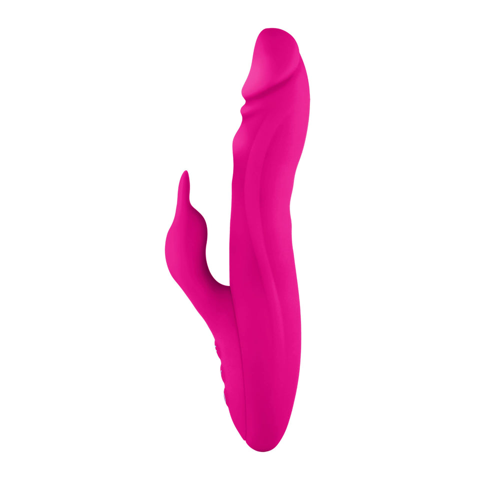 Femme Funn Booster Rotating Rabbit Vibrator  Waterproof USB Rechargeable Vibrator 7 Speeds  360 Degree Rotation  Clitoral Sti