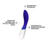 Lelo Mona Wave Personal Massager Vibrator For Women, G Spot Vibrator With Wavemotion Technology Silent Vibrator Sex Toy With 12 Vibration Patterns, Blue