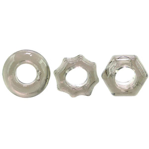 Zt Triple Thick Cock Ring Set Of 3