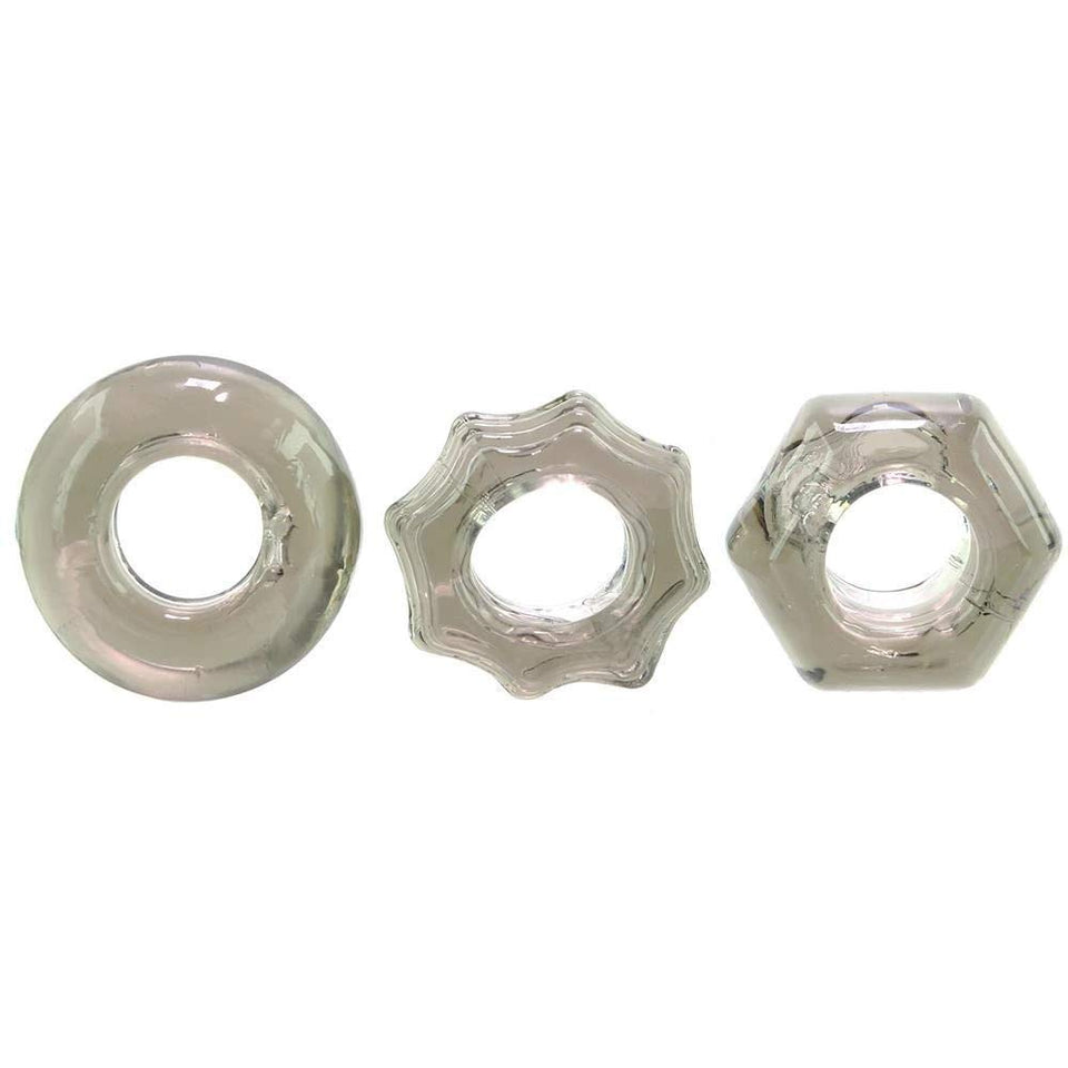 Zt Triple Thick Cock Ring Set Of 3