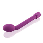 Cloud 9 Novelties Smooth Powerful G Spot Angled Tip Vibrator Massager With Smooth Coating, Purple, 0.3 Pound