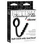 Fetish Fantasy Elite Ball Cinch With Anal Bead, Black