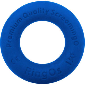 Screaming O Ringo Ritz Mega Stretchy Silicone Cock Ring, Blue
