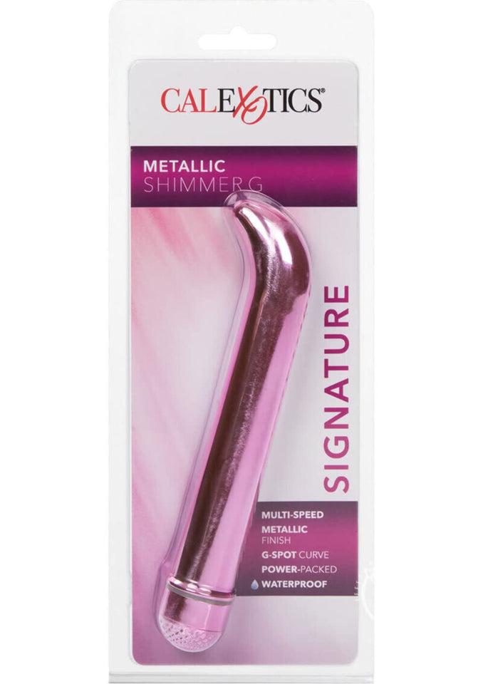 California Exotic Novelties Metallic Shimmer G Vibrator, Pink