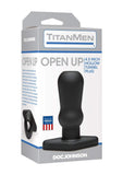 Doc Johnson Titanmen  Open Up  45 Inch Hollow Tunnel Anal Plug With 535 Inch Girth  Flared Safety Base  Matte Finish  But