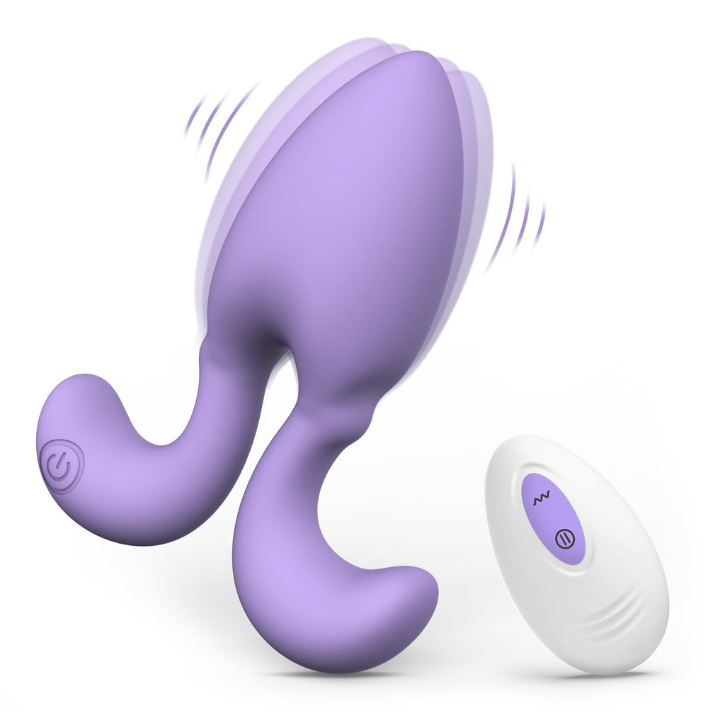 Tracy'S Dog Vibrating Butt Plug With Remote Control, Anal Vibrator For Women Men And Couples, Adult Sex Toys For G Spot Anal Sti
