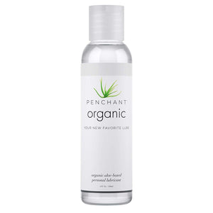 Penchant Organic Aloe Vera Lube - Personal Lubricafication for Women and Men, Water Resistant Sex Lube, Natural Moisturizing Lub