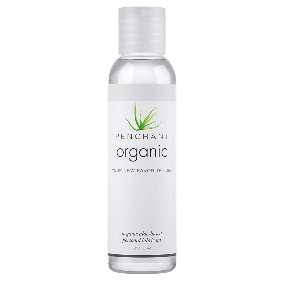 Penchant Organic Aloe Vera Lube - Personal Lubricafication for Women and Men, Water Resistant Sex Lube, Natural Moisturizing Lub