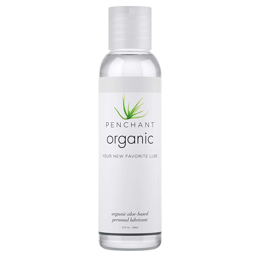 Penchant Organic Aloe Vera Lube - Personal Lubricafication for Women and Men, Water Resistant Sex Lube, Natural Moisturizing Lub