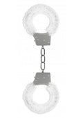 Ouch! Beginner'S Handcuffs Furry, White