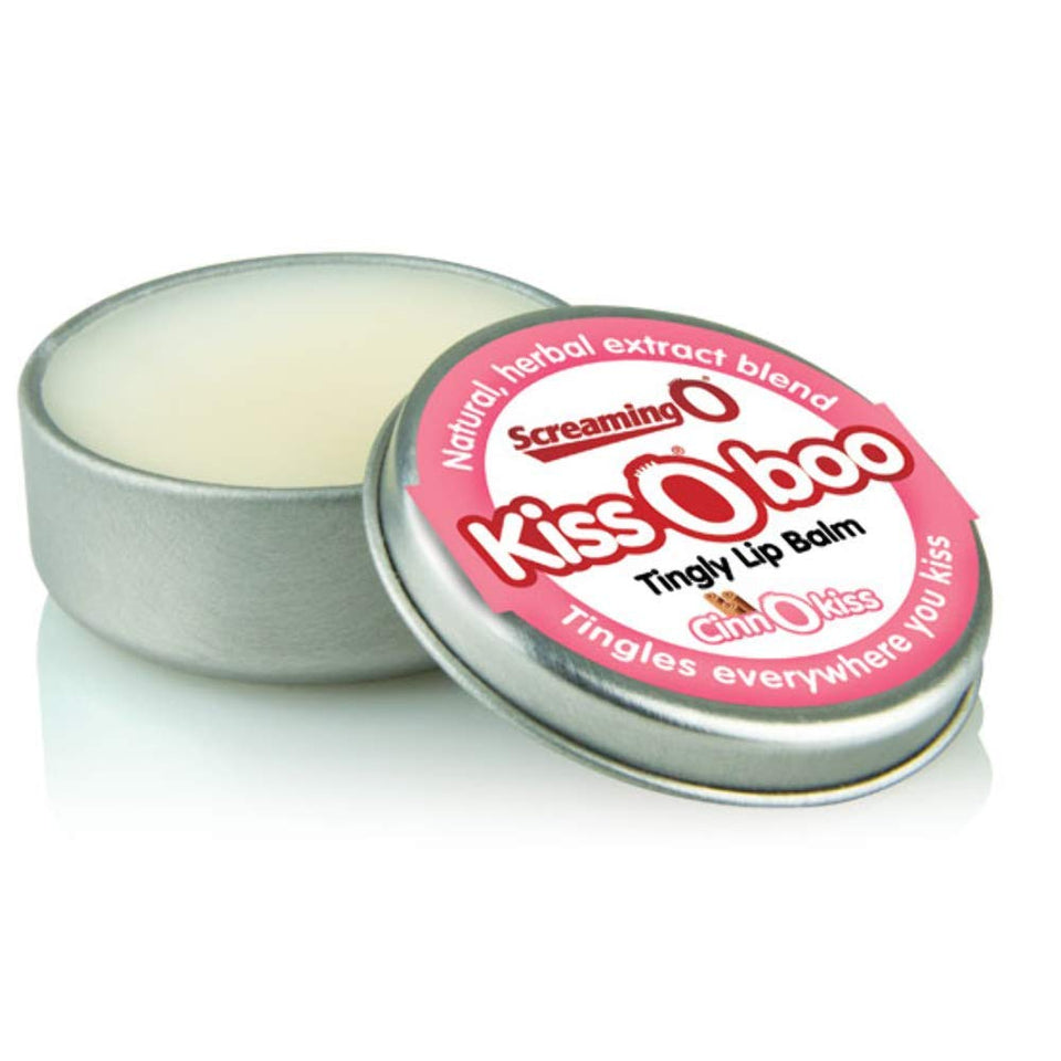 Screaming O Kiss Boo Cinnamon Tingly Lip Balm, 1 Ounce