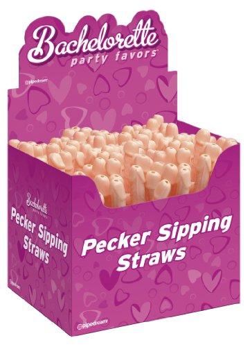 Bp Pecker Sipping Straws Flesh (144/Dp)