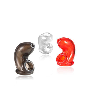 Metal Hollow Anal Plug Enema Soft Chastity Cage Chastity Lock Adjustable Mouth Plug Sm Set Adult Sex Toy
