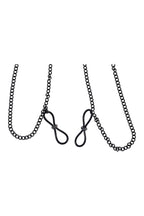 SS S&M Lace Collar with Nipple Ties