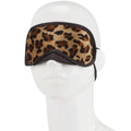 Lux Fetish Peek-A-Boo Love Mask Leopard