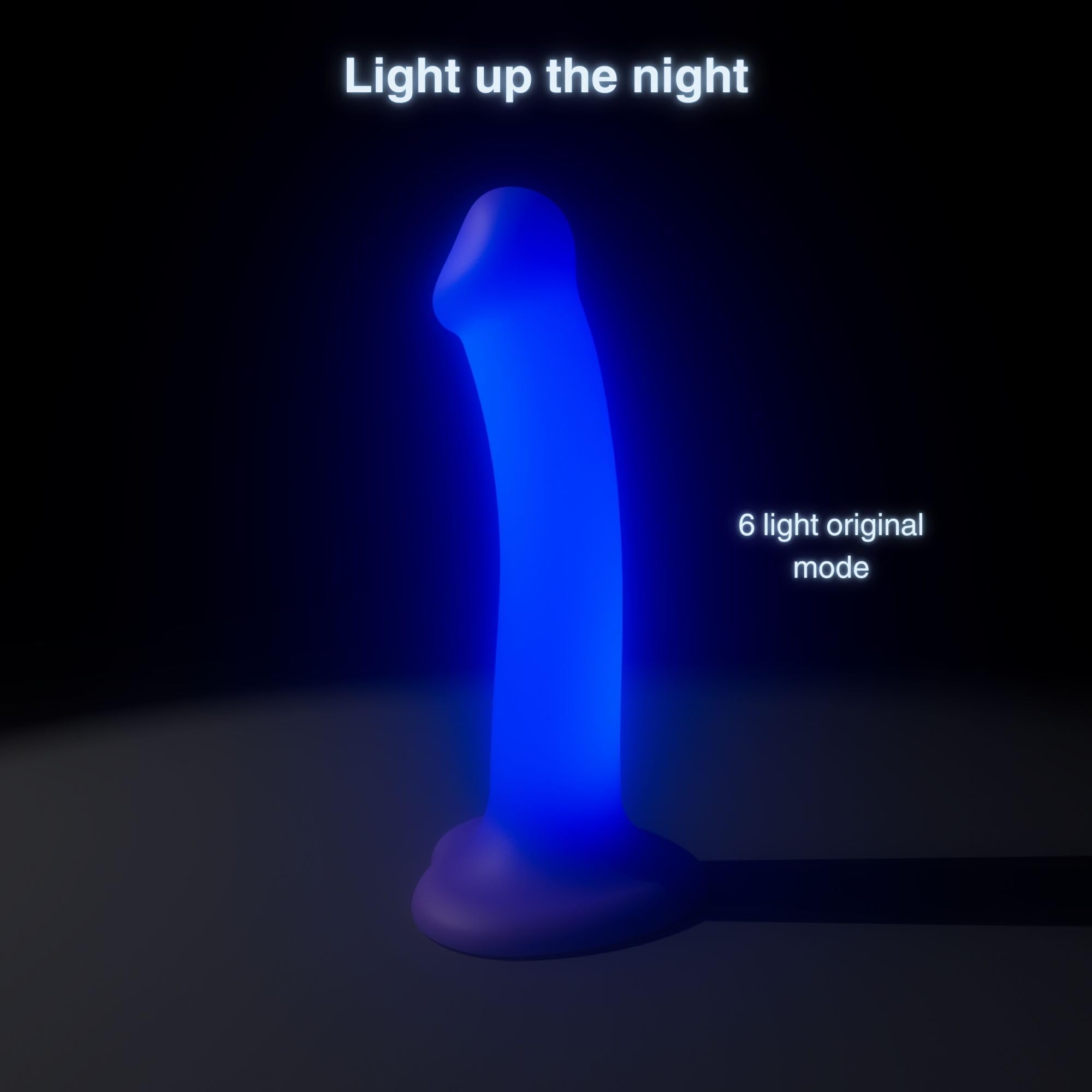 Strap-On-Me Glow-LED Dildo