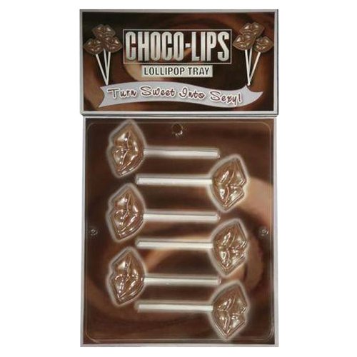Bachelorette Party Choco Lips Lollipop Tray
