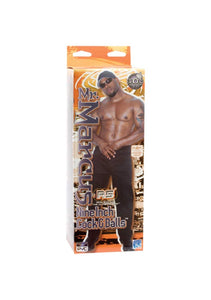 Vac-U-Lock Mr Marcus Cock And Balls 9 Inch Dildo, Brown