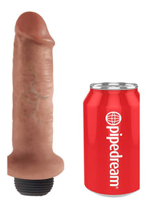 Pipedream Products King Cock 6 Inch Squirting Cock, Tan