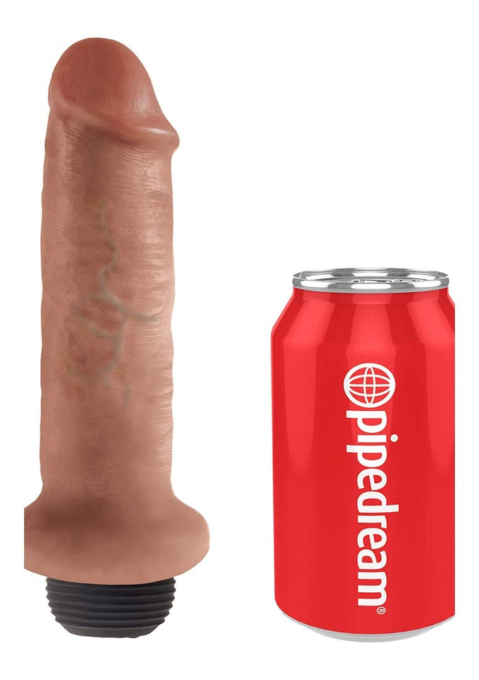 Pipedream Products King Cock 6 Inch Squirting Cock, Tan
