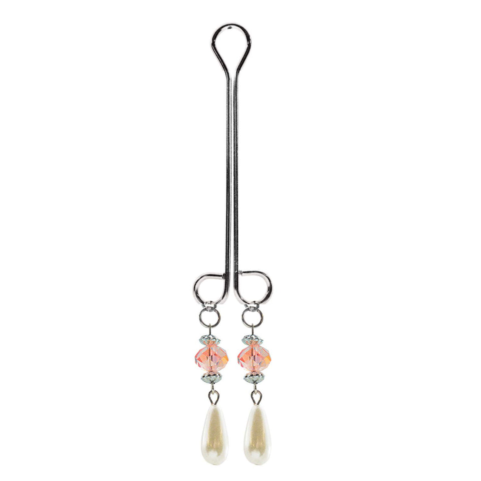 (Wd) Bijoux De Cli Loop W/ Fac Beads & Pearl Pink