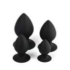 Silicone Large Suction Cup Anal Plug Stimulation Anal Massager Adult Sex Toy for Couple(S)