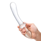 Glas 9 Classic Curved Dual- Ended Dildo ''