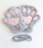 OOIIXX Anal Plug with Sexy Tail for Cosplay, Adult Sex Toys of Stainless Steel Anal Plug (Gray-White Full Kit, Large)