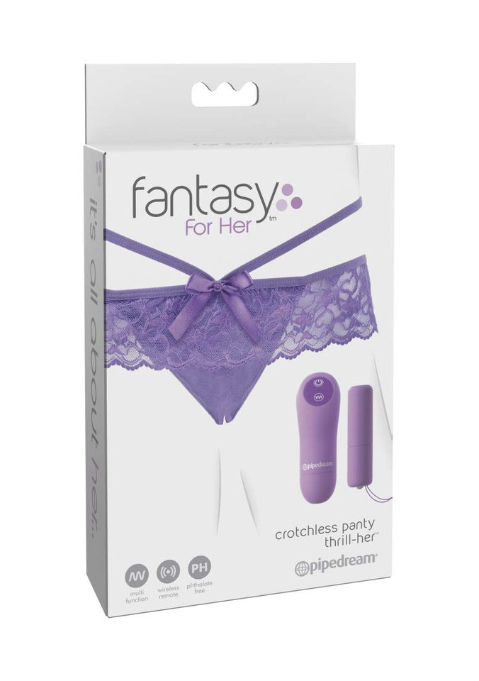Fantasy For Her Crotchless Panty Thrill