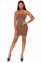 Leg Avenue Seamless Opaque Microfiber Bod Tan Color