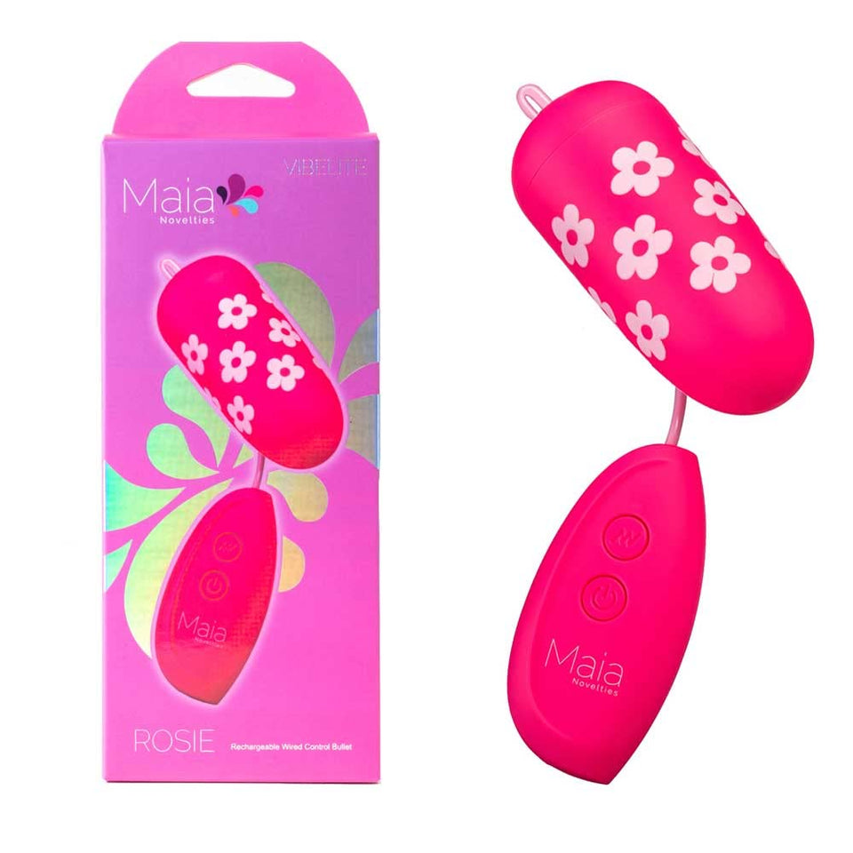 Rosie Remote Control Rechargeable Bullet Clitoral Vibrator Sex Toy
