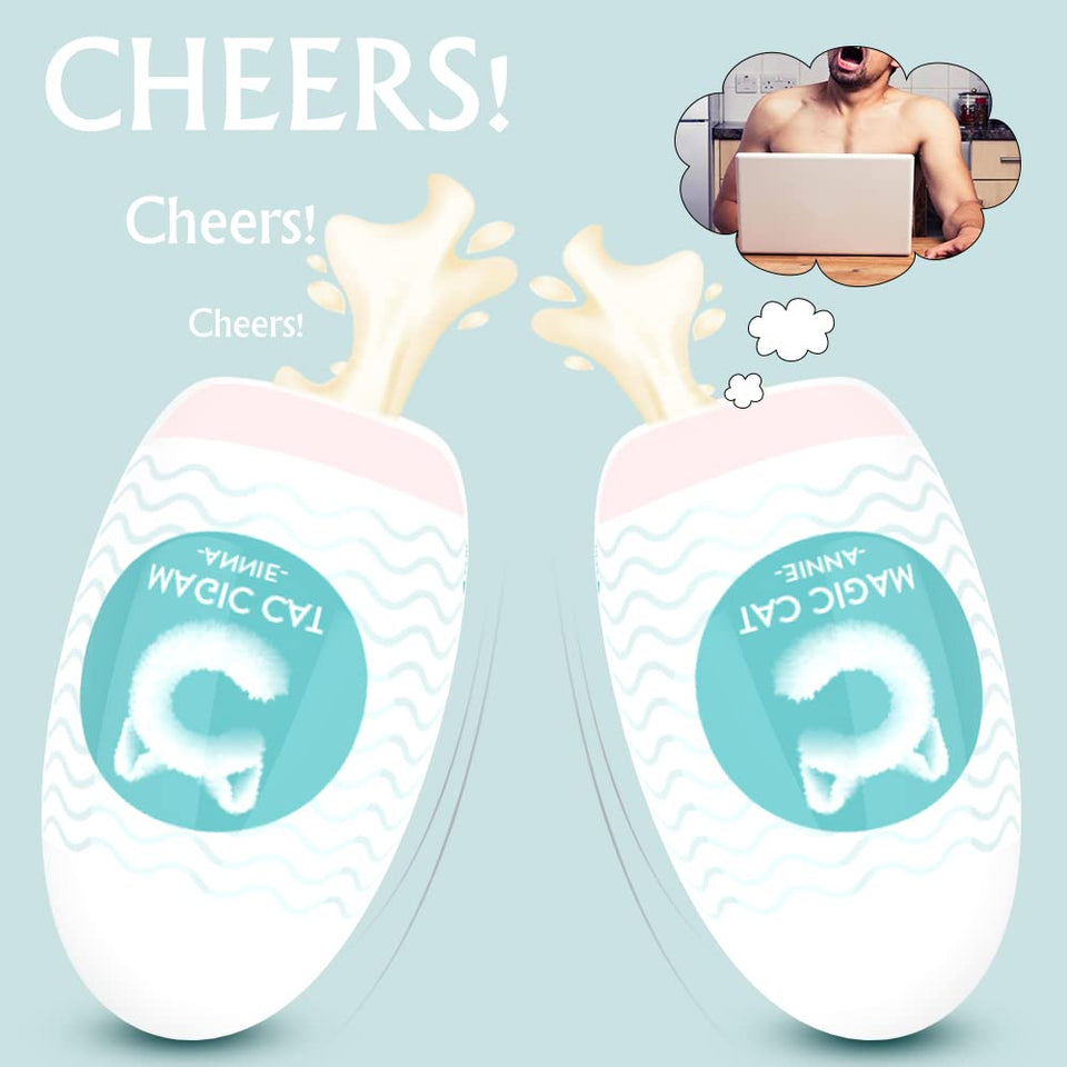 ?Anal Model? Super Stretch Male Masturbation Egg, Realistic Pocket-Sized Pussy Stimulator with Strong Suction, Adult Sex Toy for