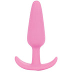 Doc Johnson Mood - Naughty 1 - Silicone Anal Plug - Large - 4.9 In. Long And 1.3 In. Wide - Tapered Base For Comfort Between The Cheeks - Large - Pink