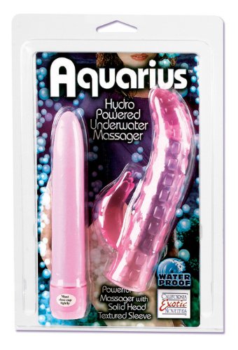 California Exotics Aquarius Hydro Massager, Pink