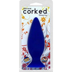 Corked Small Butt Plug - Blue