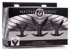 Master Series 3 Piece Silicone Anal Anchor Set