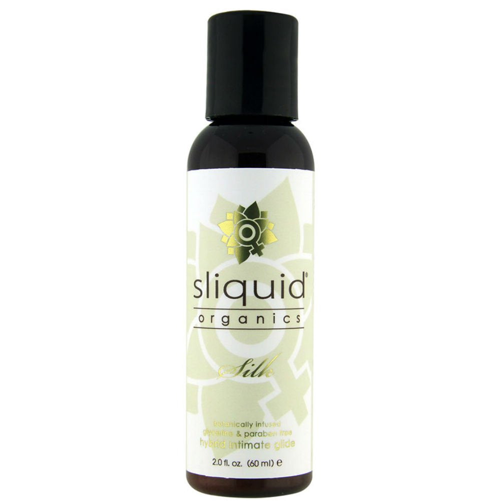 Sliquid Lubricants Organics Silk Hybrid Intimate Lubricant, 2 Fluid Ounce