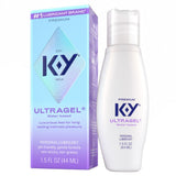 K-Y UltraGel Premium Water Based Lube- Personal Lubricant Safe To Use With Latex Condoms, Devices, Sex Toys and Vibrators, 1.5 o