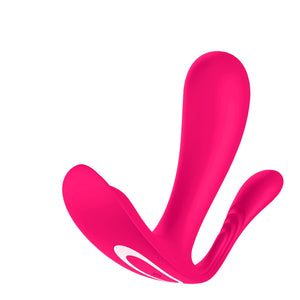 Satisfyer Top Secret+ Wearable Vibrator With App - Butterfly Vibrator, Panty Vibrator, G-Spot And Anal Stimulation, Sex Toys For