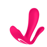 Satisfyer Top Secret+ Wearable Vibrator With App - Butterfly Vibrator, Panty Vibrator, G-Spot And Anal Stimulation, Sex Toys For