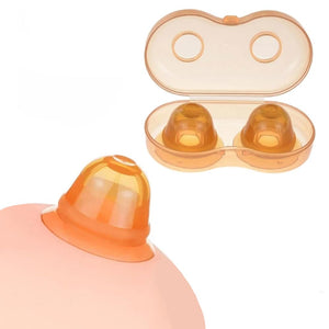2Pcs Nipple Toys Nipple Sucker Cup Nipple Pump for Women Sex Toys Nipple Clitoral Sucking Stimulator with Powerful Suction for C