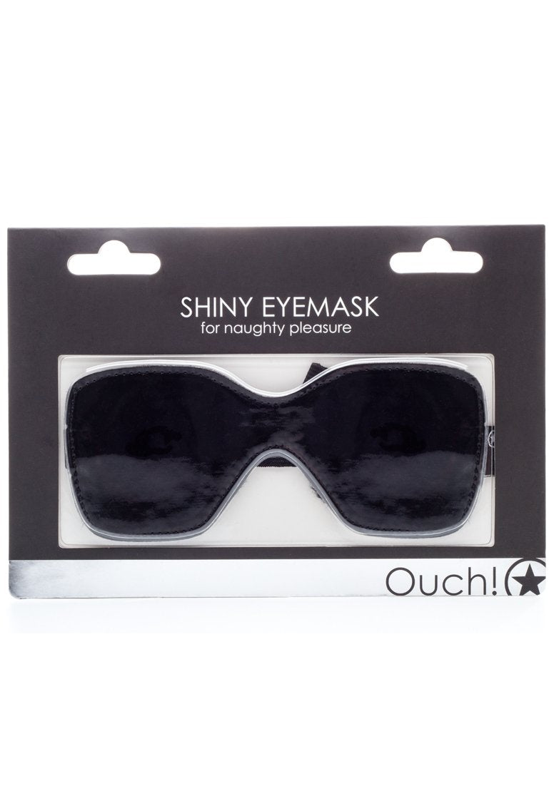 Ouch! Shiny Eye Mask, Black