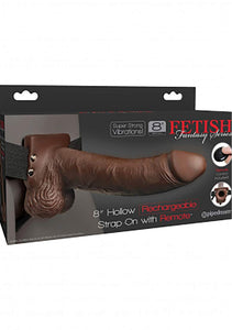 Ff 8In Hollow Recharge Strap-On Rc Br