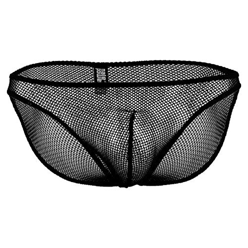 Mp Stretch Net Wonder Bikini  Black Sml