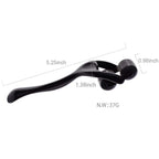 Wartenburg Pinwheel, Double Pinwheel 9-Row-Pin Sensory Play BDSM Bondage Sex Toy for Couple