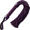 Rouge H-Style Leather Flogger Purple