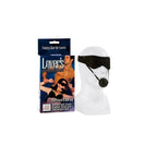 California Exotics Lover'S Headgear Eye Mask & Ball Gag, Black