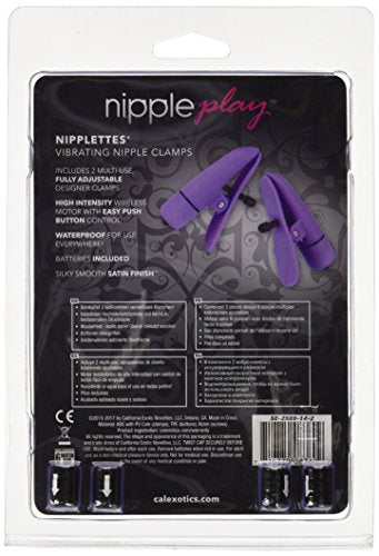 California Exotic Novelties Nipple Play Nipplettes, Purple