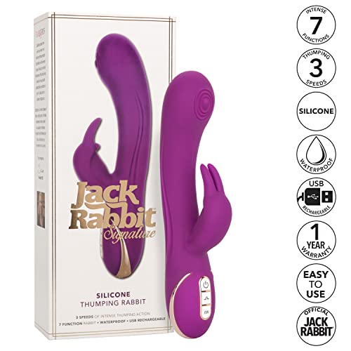 Calexotics Se-0609-45-3 Jack Rabbit Signature Silicone Thumping Rabbit Multi